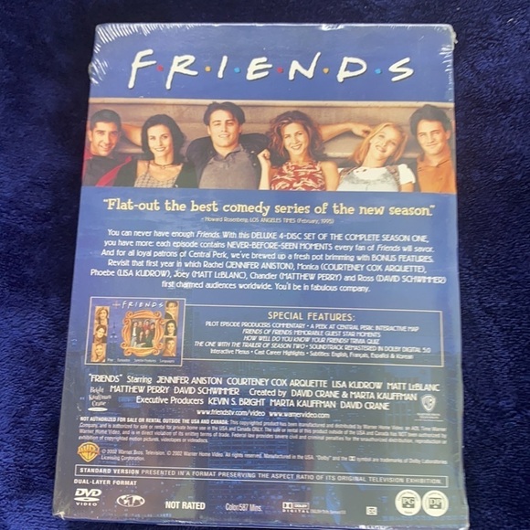 New Factory Sealed F.R.I.E.N.D.S. The Complete First Season DVD - Picture 2 of 4